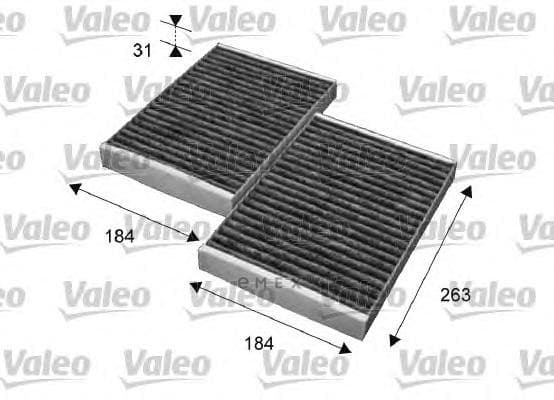 OEM FILTER ASSY, CABIN AIR 715643