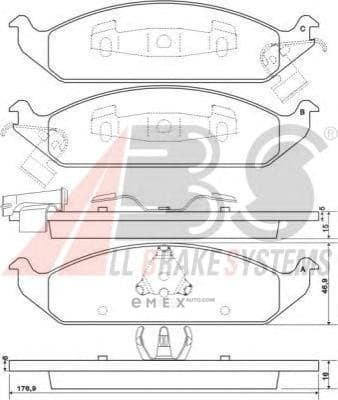 OEM Brake Pads/USA 38650