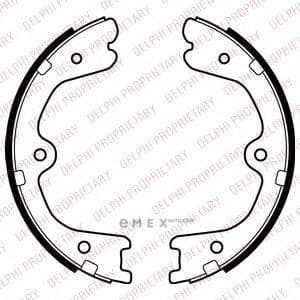 OEM BRAKE SHOE AXLE SET LS2037