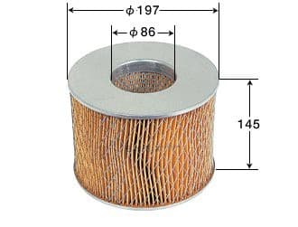 OEM FILTER ASSY, AIR ELEMENT A1006