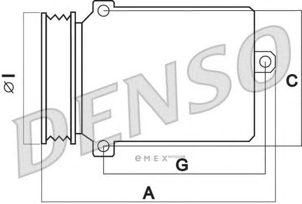 OEM COMPRESSOR BMW E60, 520 N46N DCP05062