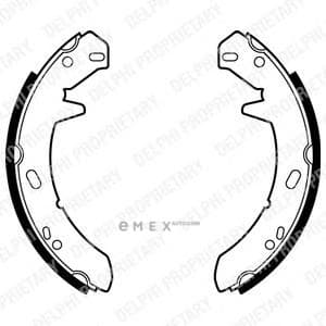 OEM BRAKE SHOE AXLE SET LS1867