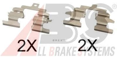 OEM SPRING SET, DISC BRAKE 1737Q