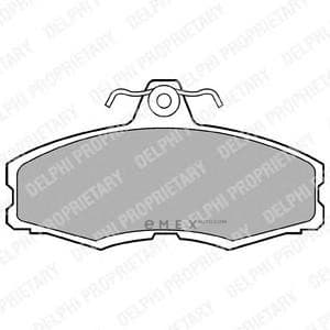 OEM BRAKE PAD AXLE SET LP250