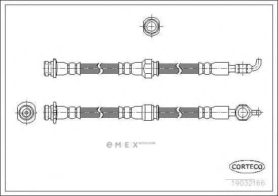 OEM HOSE ASSY, WINDSHIELD WASHER 19032166