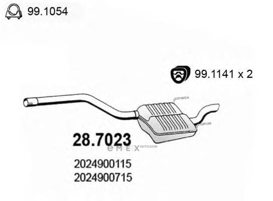 OEM 180.00 287023