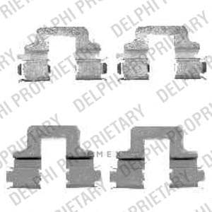 OEM BRAKE PAD FITTING KIT LX0480