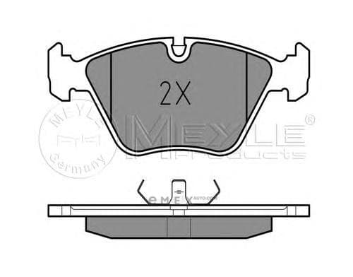 OEM DISC BRAKE PAD SET 0252121118