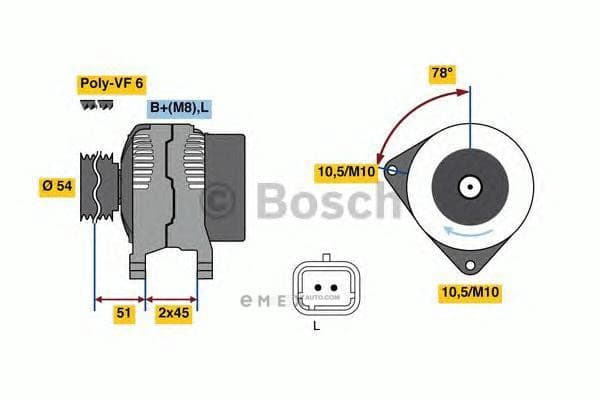 OEM 0986080660