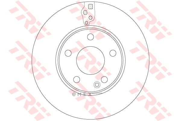 OEM BRAKE ROTOR DF6548