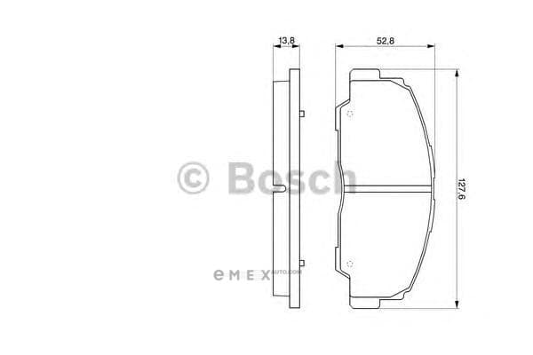 OEM BREMSBELAG 0986424297