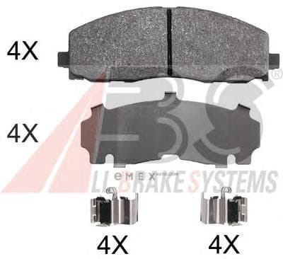 OEM Brake Pads/ABS 37936