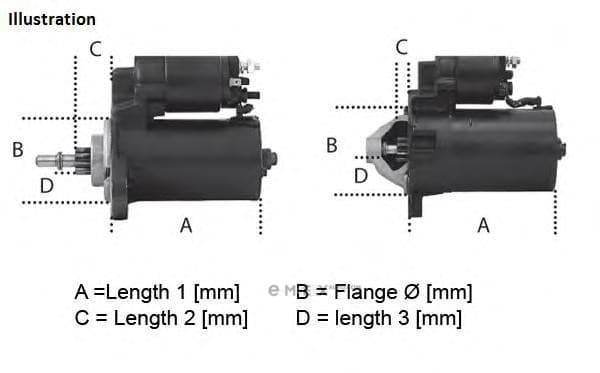 OEM STARTER ASSY LRS01367