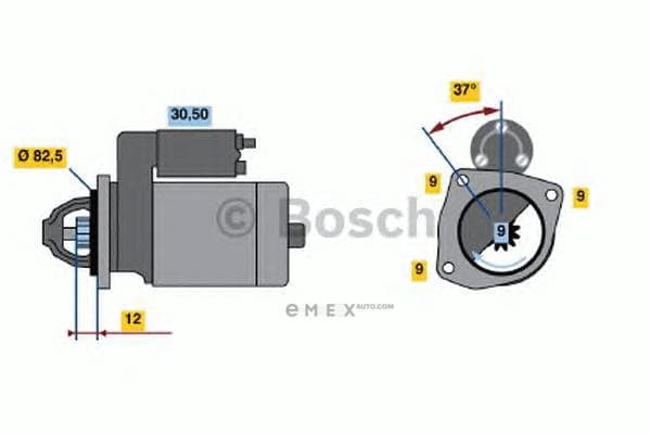 OEM ANLASSER I.A. 0986017790