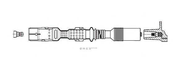 OEM WIRES FOR SPARK PLUGS 197E27