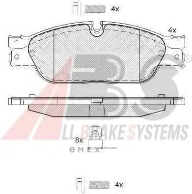 OEM Brake Pads/ABS 37660