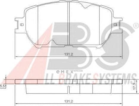 OEM Brake Pads/ABS 37356