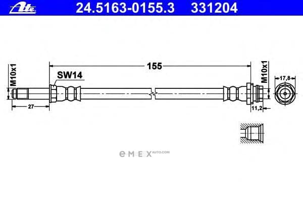 OEM 24516301553