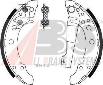 OEM SHOE KIT, DRUM BRAKE 8772