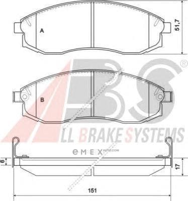 OEM Brake Pads/ABS 36974