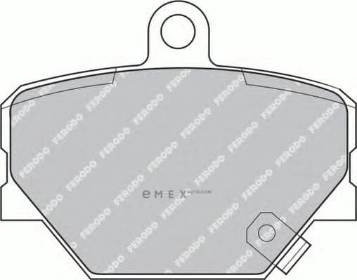 OEM PAD KIT, DISC BRAKE FDB1162