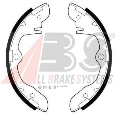 OEM Brake Shoes/ABS 8524