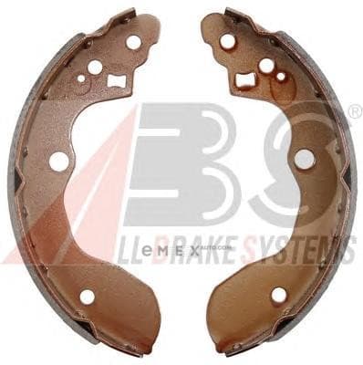 OEM Brake Shoes/ABS 9337