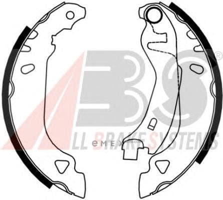 OEM Brake Shoes/ABS 8831