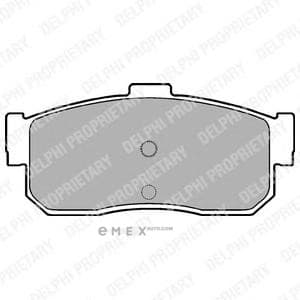 OEM BRAKE PAD AXLE SET LP975