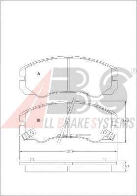 OEM Brake Pads/ABS 36793