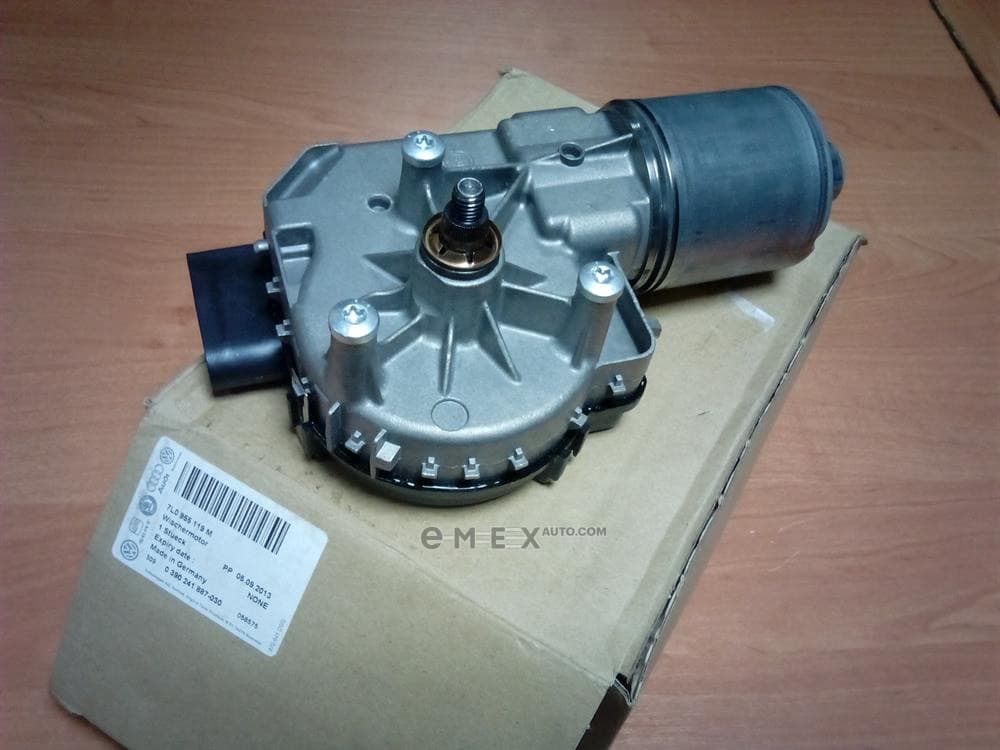 OEM MOTOR ASSY, WINDSHIELD WIPER 7L0955119M