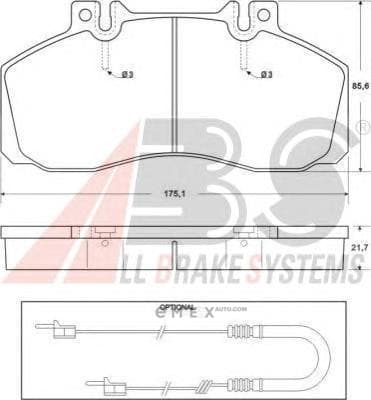 OEM Brake Pads/ABS 36665