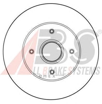 OEM Brake Discs/ABS 16058