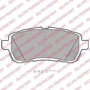 OEM BRAKE PAD AXLE SET LP2069