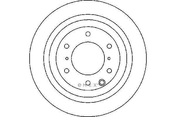 OEM BRAKE ROTOR 4615A037