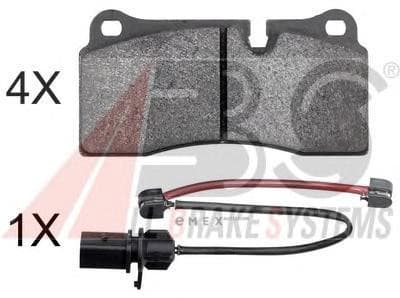 OEM Brake Pads/ABS 37986