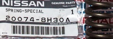 OEM SPRING, RETAINER 200748H30A