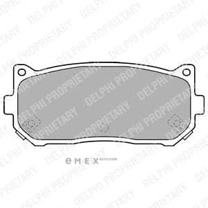 OEM BRAKE PAD AXLE SET LP1528