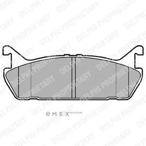 OEM BRAKE PAD AXLE SET LP931