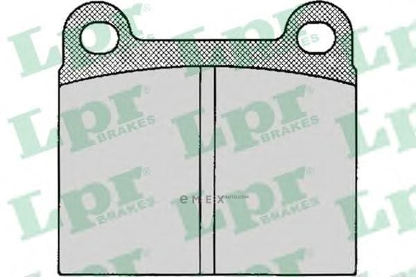 OEM PAD KIT, DISC BRAKE 05P024