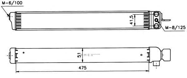 OEM OIL COOLER ASSY 31019