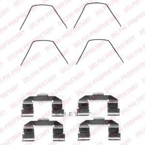 OEM BRAKE PAD FITTING KIT LX0421