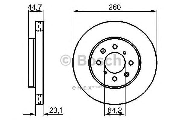 OEM BREMSSCHEIBE 0986479226