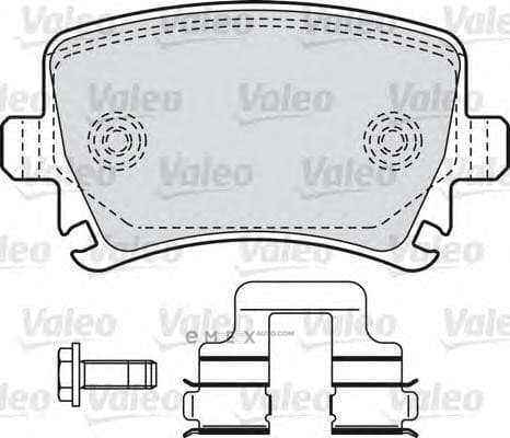 OEM PAD KIT, DISC BRAKE 598752