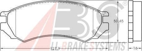 OEM PAD KIT, DISC BRAKE 36739