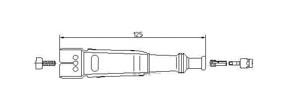 OEM HOLDER FOR CANDLE HIGH VOLTAGE WIRES 132021