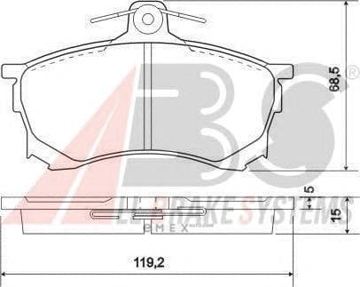 OEM PAD KIT, DISC BRAKE 36918