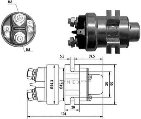 OEM STARTER DRIVE BENDIX ASSY 940113050018