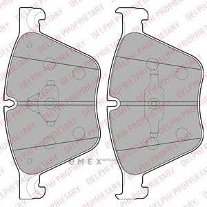 OEM BRAKE PAD AXLE SET LP2210