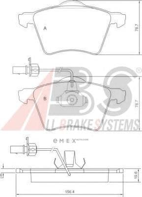 OEM Brake Pads/ABS 37141